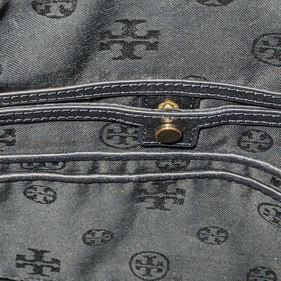 Tory Burch Fleming Marion Quilted Chain Large Women's Tote Black - Picture 13 of 16